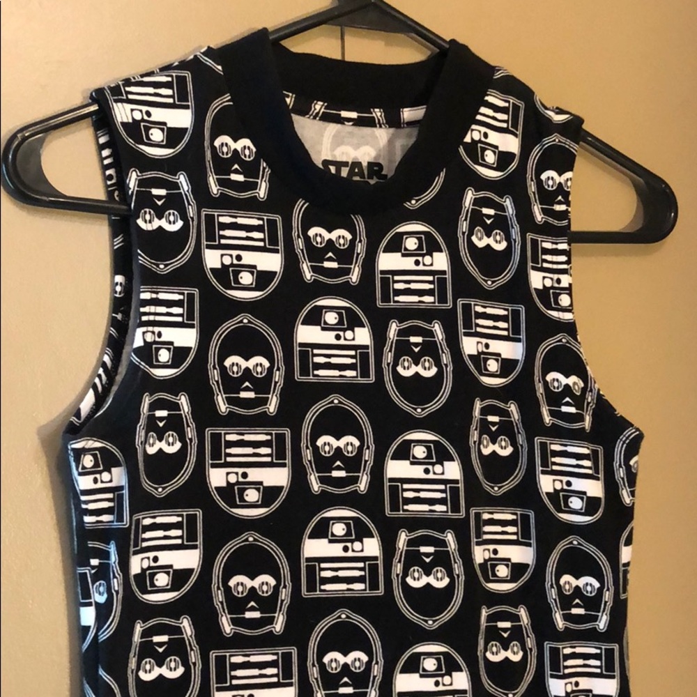 Star Wars C3PO tank mini dress